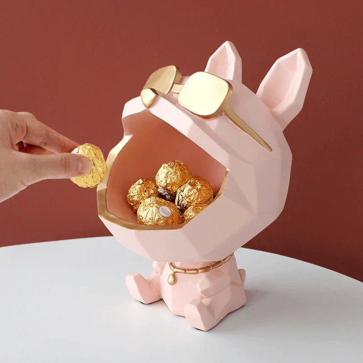 Lisslune | Decorative storage bowl - elegant solution for displaying dog figurines