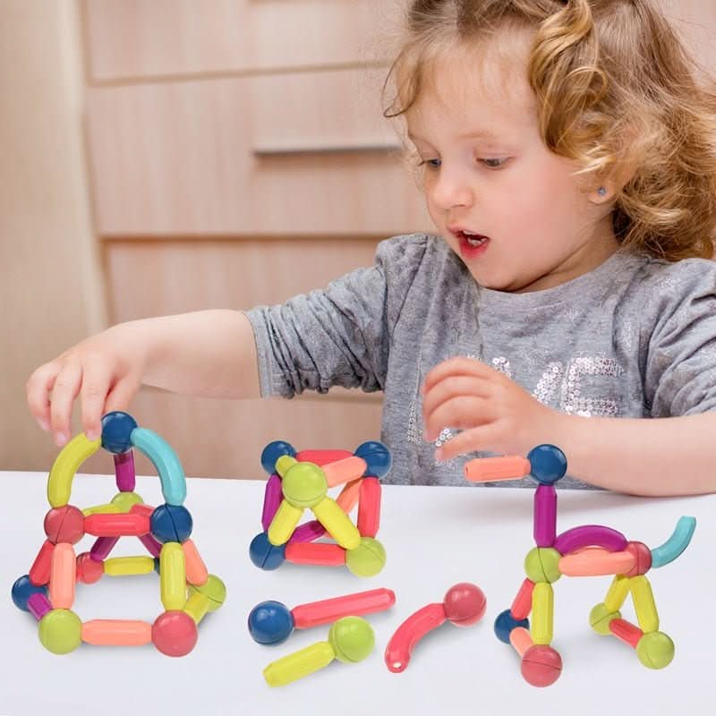 Lisslune | Magnetic creative sticks for imaginative building & learning