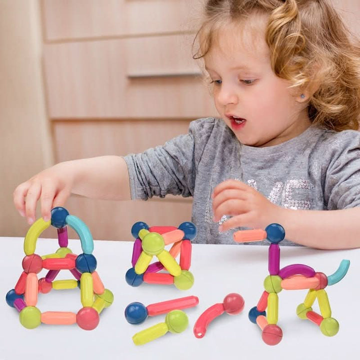 Lisslune | Magnetic creative sticks for imaginative building & learning