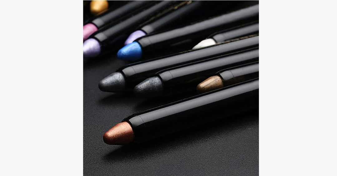 Lisslune | Glitter Highlighter Eye Pencils – Add the glittering charm of stunning shades to your eyes