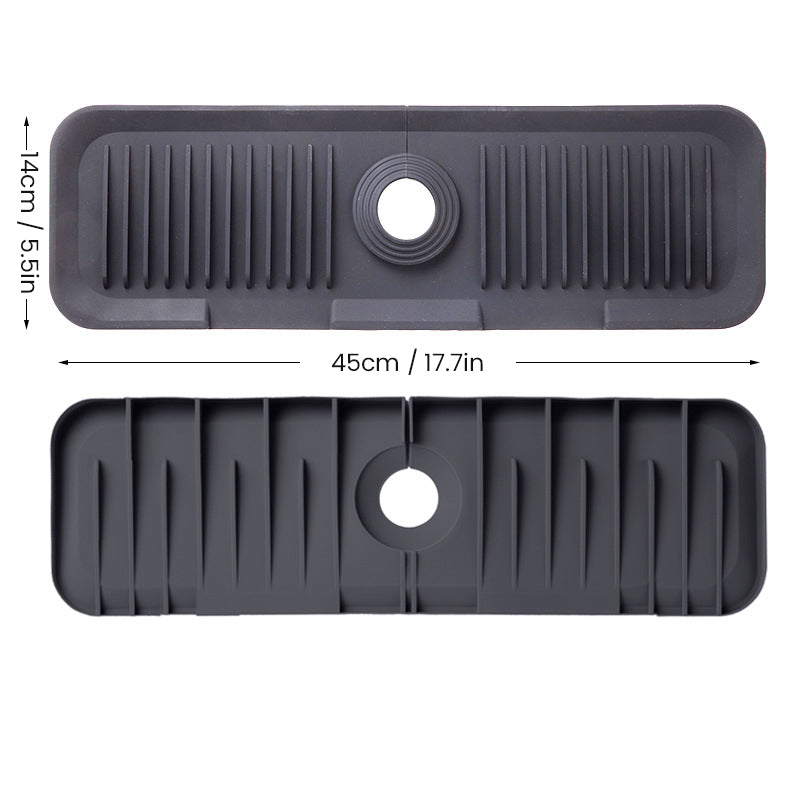 Lisslune | Silicone Faucet Drain Mat