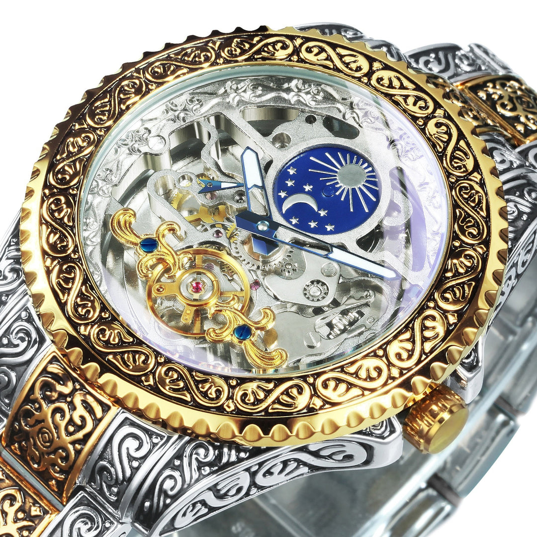 Lisslune | Vintage Moon Automatic Tourbillon Watch