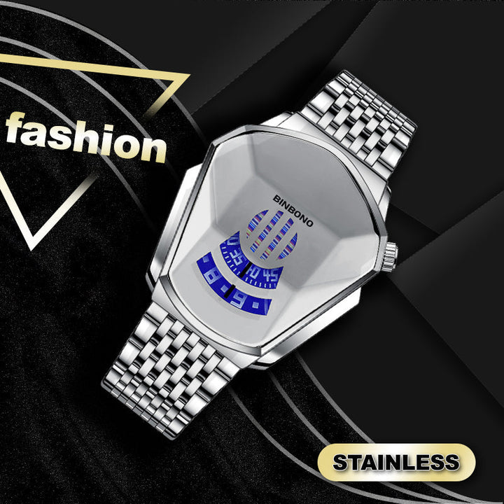 Lisslune | Men's Diamond Style Quartz Watch