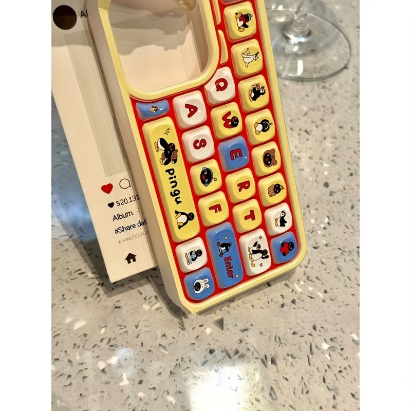 Lisslune | Eine Reihe von Tastatursets mit einem Pinguin-Design. Die neuen Formen bieten Spaßinteraktionen, mit verschiedenen Mustern, die im Geschäft erhältlich sind. Stilvoll und visuell ansprechend sind sie perfekte Geschenke für Freunde und Familie.