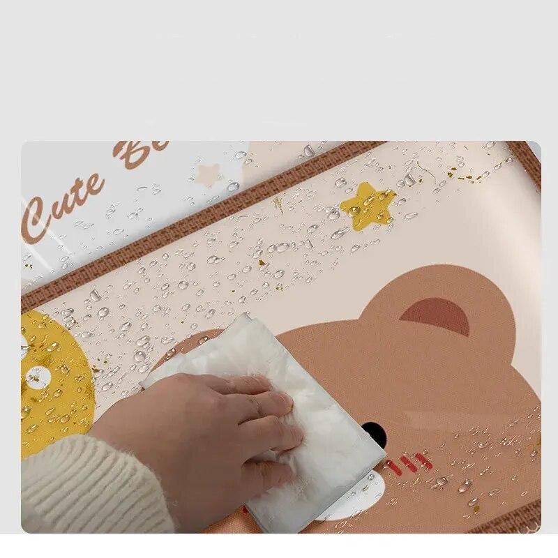 Lisslune | Waterproof cartoon car seat back protector for children