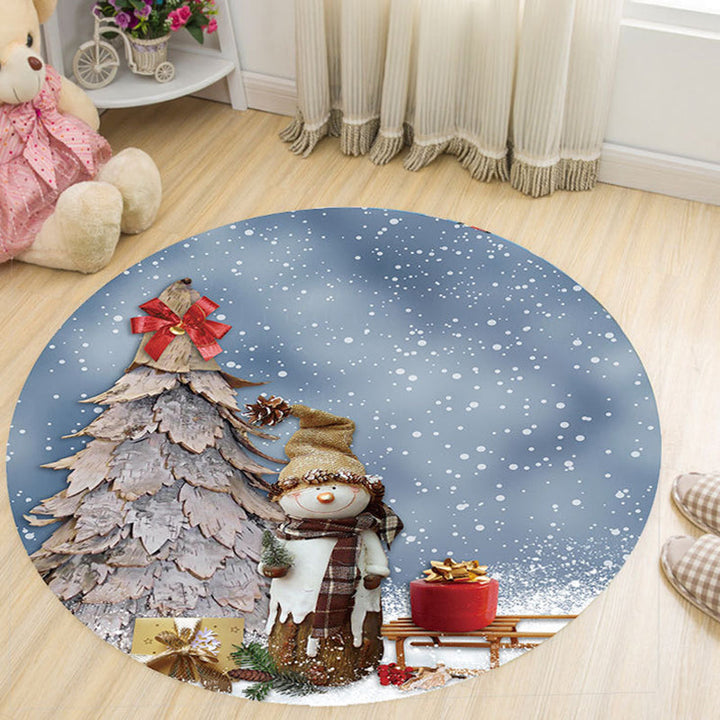 Lisslune | Cartoon Colored Rug Multicolor Synthetic Carpet Stain Resistant Machine Washable Non-Slip Rug for Children's Room