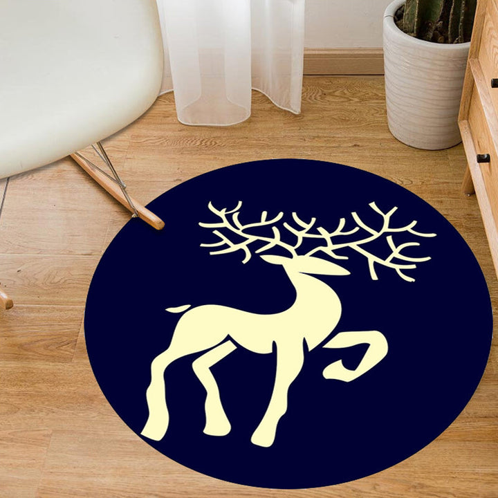 Lisslune | Aesthetics Animal Pattern Carpet Multifunctional Colorful Cartoon Carpet Polyester Machine Washable Non-Slip Back Pet-Friendly Carpet for Children's Room