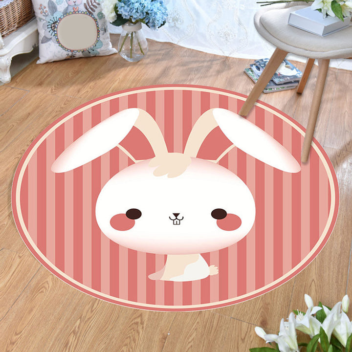 Lisslune | Aesthetics Animal Pattern Carpet Multifunctional Colorful Cartoon Carpet Polyester Machine Washable Non-Slip Back Pet-Friendly Carpet for Children's Room
