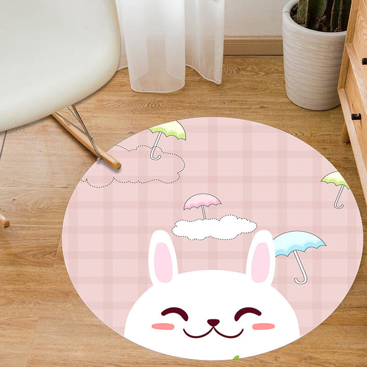 Lisslune | Aesthetics Animal Pattern Carpet Multifunctional Colorful Cartoon Carpet Polyester Machine Washable Non-Slip Back Pet-Friendly Carpet for Children's Room