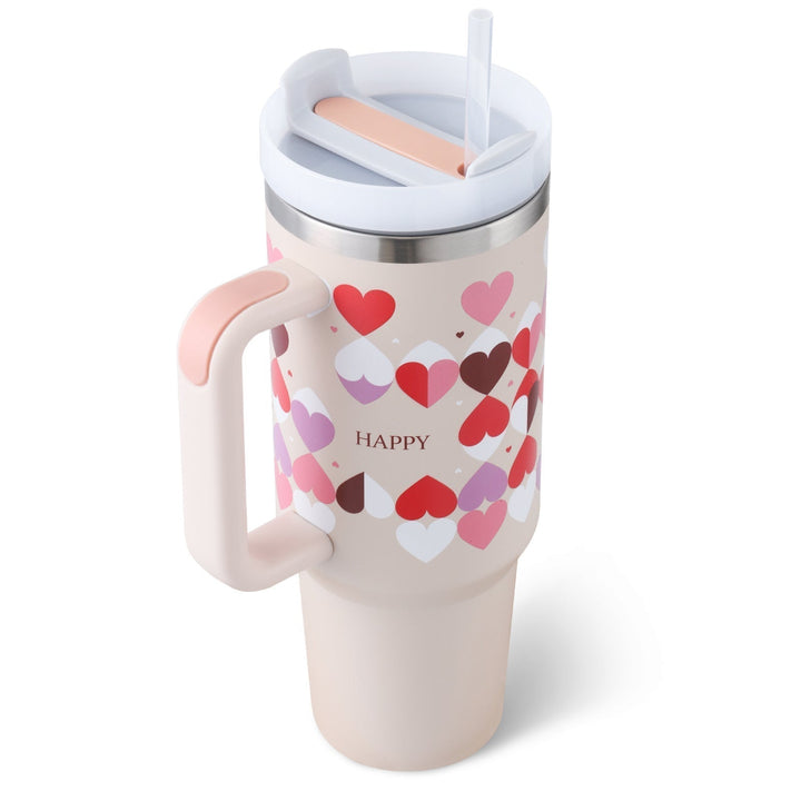 Lisslune | ChillMug - Insulated Drink Mug with Straw