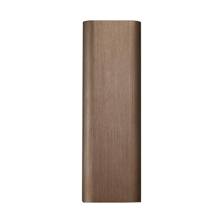 Skørter | Modern Cube Wall Mounted Light Metal Living Room LED Up and Down Wall Lamp in Bronze/Gold/Brown