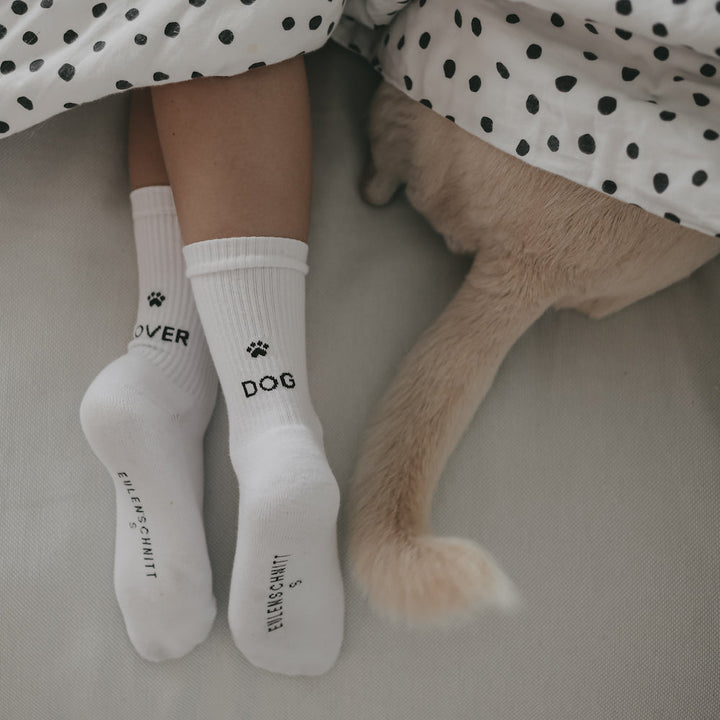 Lisslune | Socks Dog Lover white Size 35-38