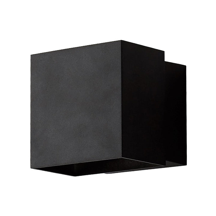 Lisslune | Cube Up and Down LED Wall Light Contemporary Metal Black/Grey/White Outdoor Wall Light with Adjustable Angle