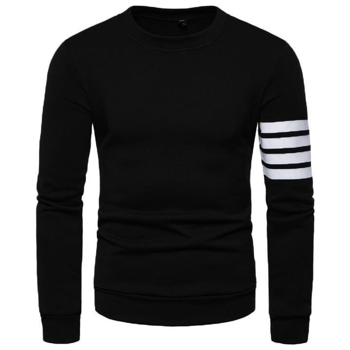 Men's fashionable sweatshirt with sporty stripe design Lisslune