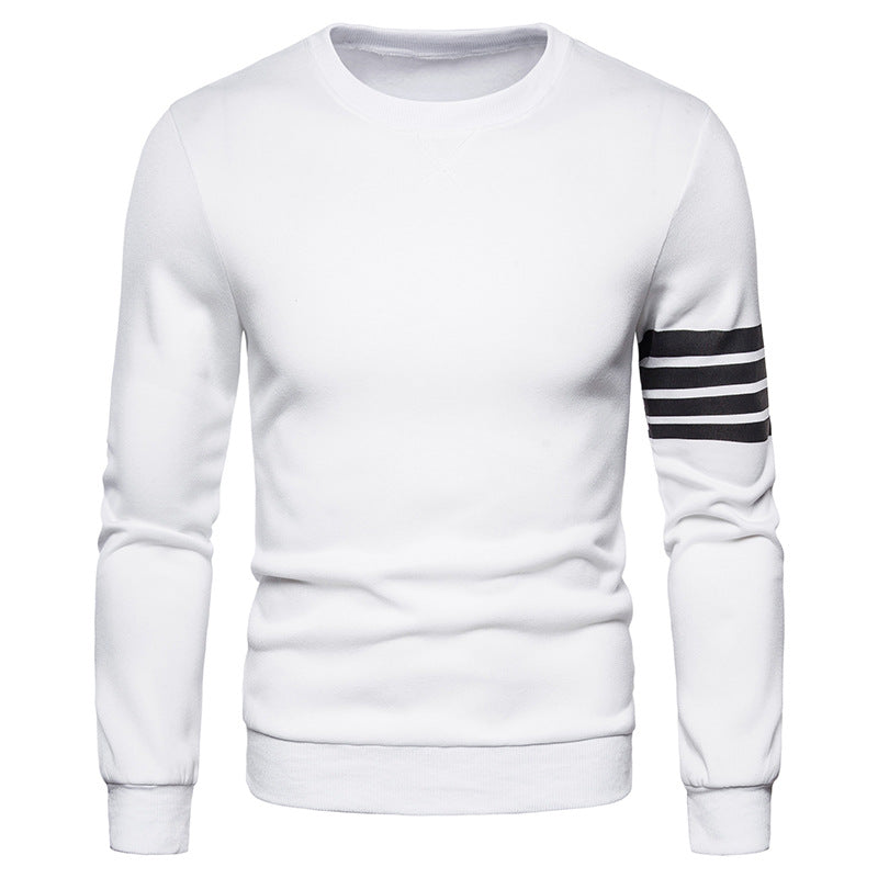 Men's fashionable sweatshirt with sporty stripe design Lisslune