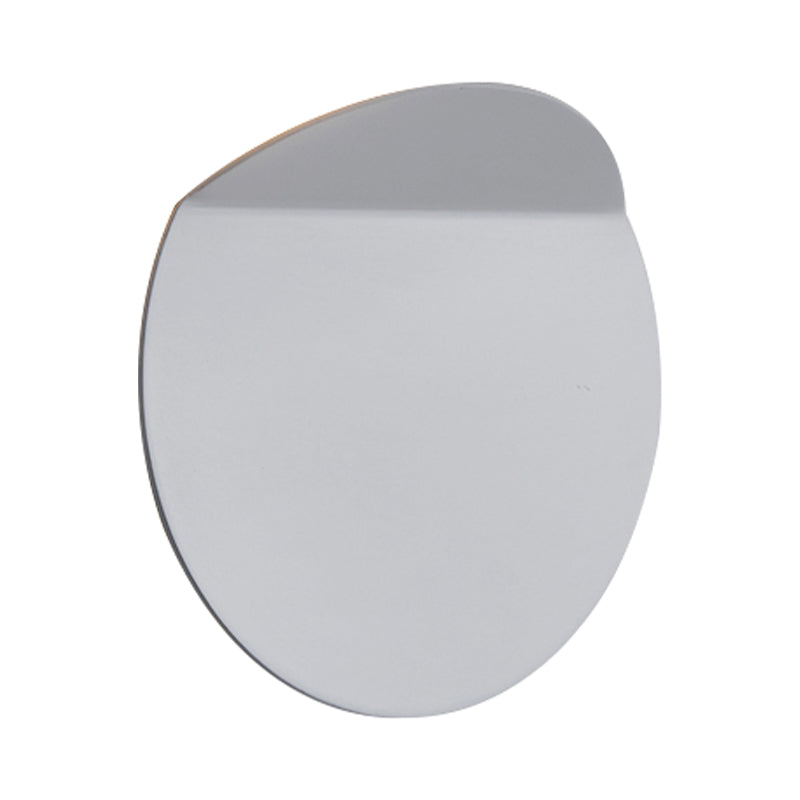 Lisslune | Contemporary round metal wall light black/gray/white LED wall-mounted light for hallway