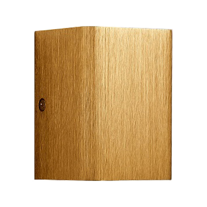 Lisslune | Cubist Metal Up and Down Wall Lamp Contemporary Bronze/Gold/White LED Wall Light for Living Room
