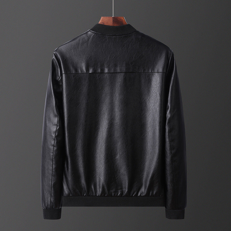 Men's Stylish and Lightweight Leather Jacket Lisslune