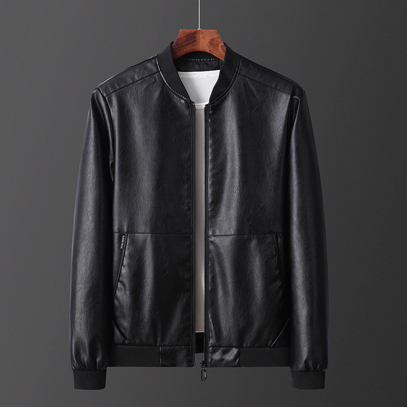 Men's Stylish and Lightweight Leather Jacket Lisslune