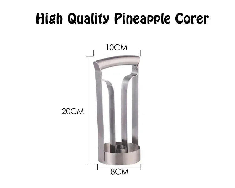 Lisslune | Stainless Steel Easy Quick Pineapple Cutter