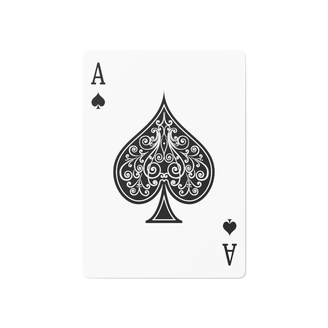Lisslune | Valentine's Red Heart Poker Deck - Romantic Playing Cards for Card Game Lovers