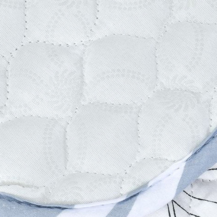 Lisslune | Aesthetics Botanic Carpet Multi-Color Nordic Carpet Cotton Machine Wash Padded Quilt Carpet
