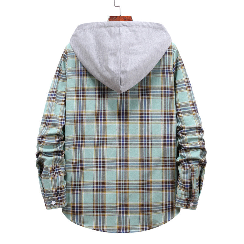 Men's shirt with integrated hood Lisslune