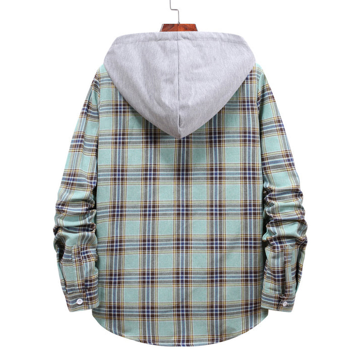 Men's shirt with integrated hood Lisslune