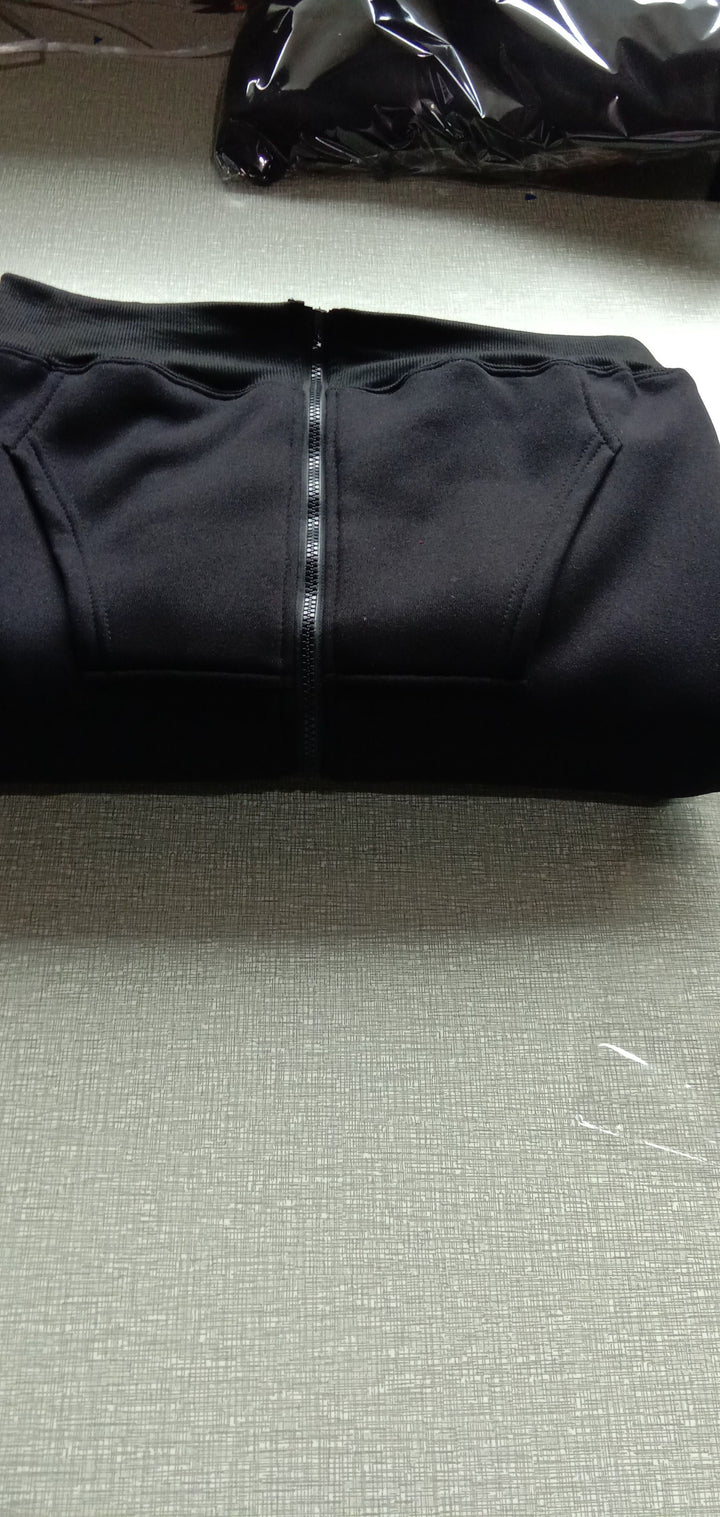 Women's lightweight hooded jacket with full-length zipper and practical pockets Lisslune