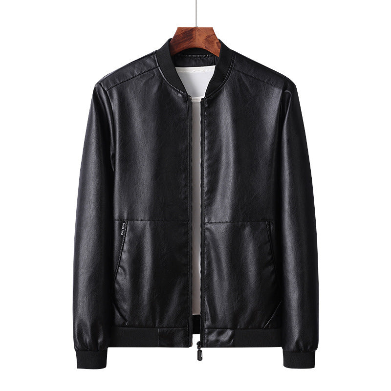 Men's Stylish and Lightweight Leather Jacket Lisslune