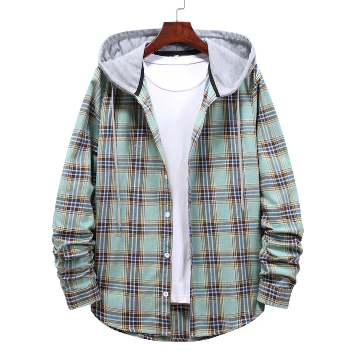 Men's shirt with integrated hood Lisslune