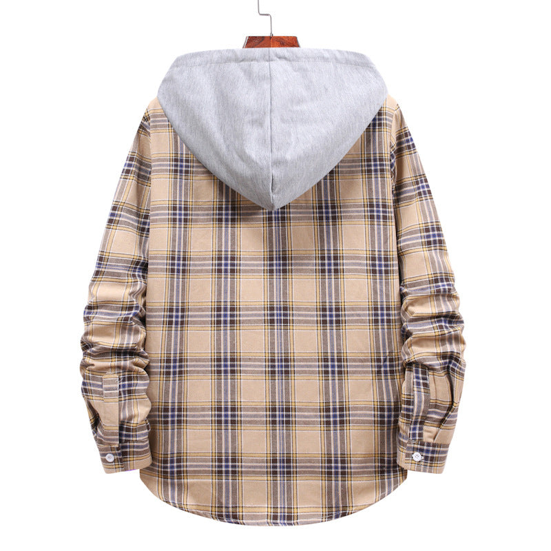 Men's shirt with integrated hood Lisslune