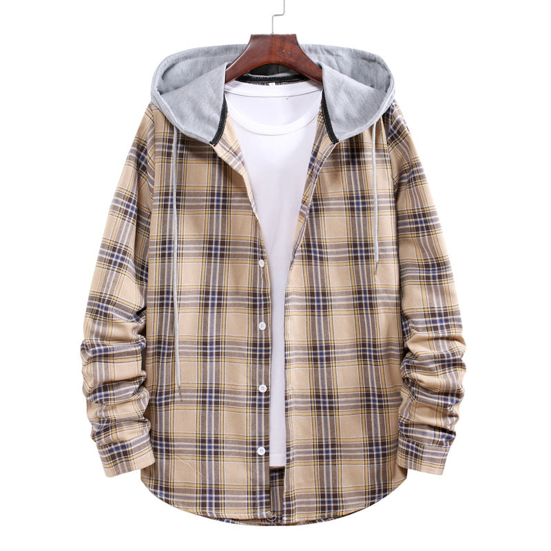 Men's shirt with integrated hood Lisslune