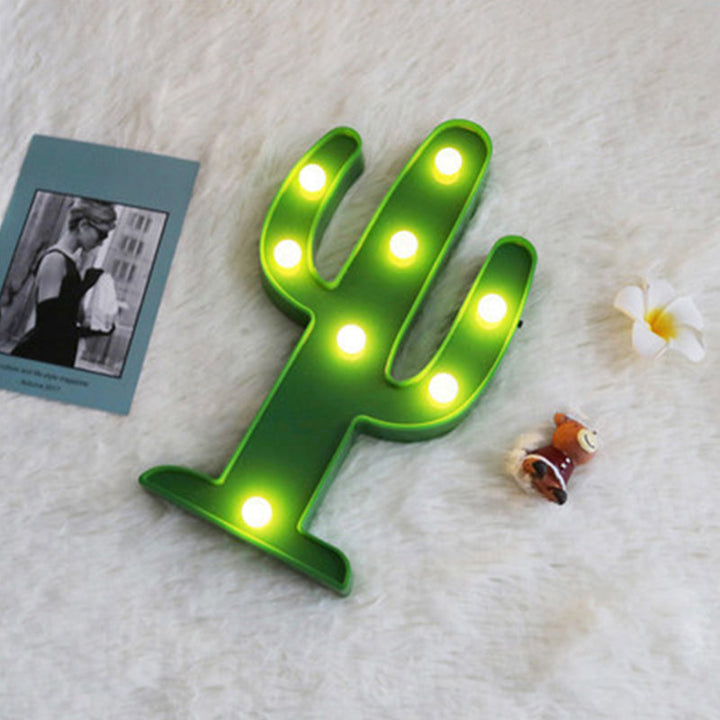 Skørter | Artistic Cartoon-shaped LED Table Lamp Plastic Bedroom Battery Nightstand Lamp