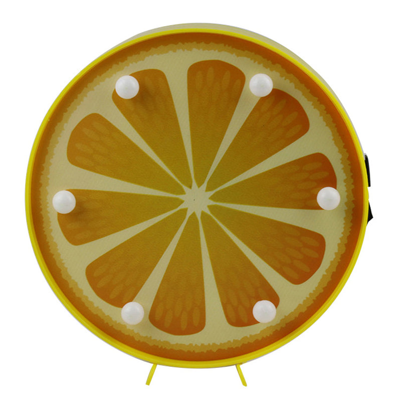 Skørter | Artistic Fruit-Shaped LED Table Lighting Plastic Bedroom Battery Nightstand Lamp