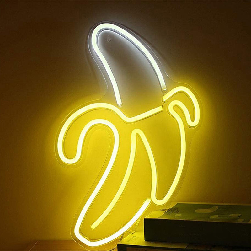 Skørter | Plastic Cartoon Shaped USB Wall Light Artistic LED Neon Night Lamp for Living Room