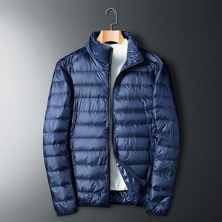 Men's Lightly Padded Quilted Jacket Lisslune