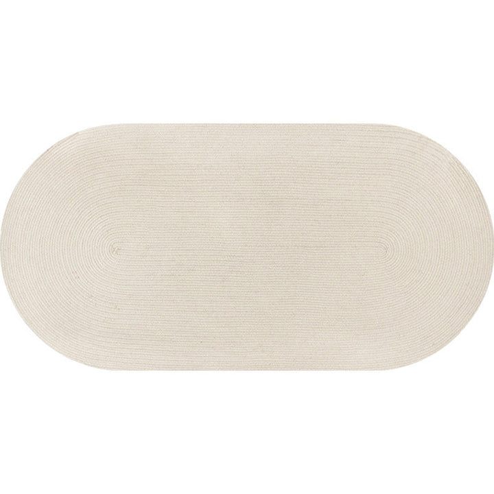 Lisslune | Fine Multicolor Solid Carpet Jute Lodge Carpet Easy Maintenance Durable Carpet for Bedroom