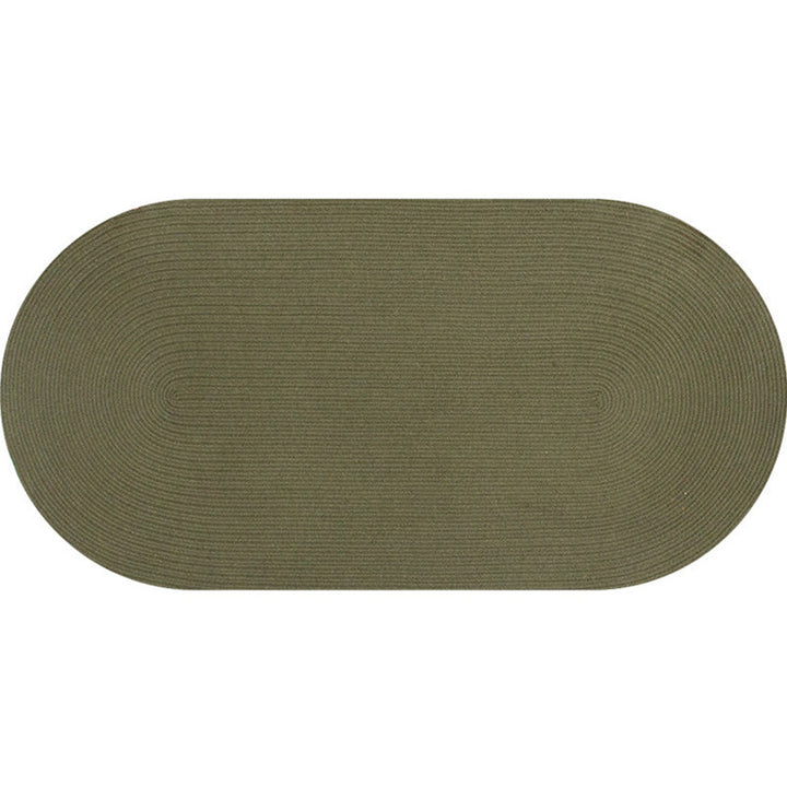 Lisslune | Fine Multicolor Solid Carpet Jute Lodge Carpet Easy Maintenance Durable Carpet for Bedroom
