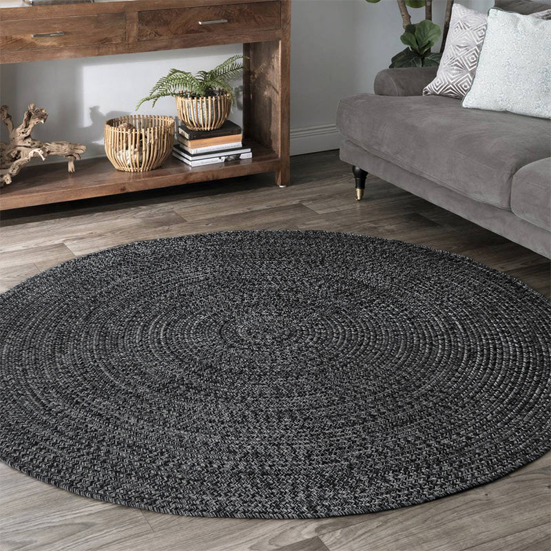 Lisslune | Stylish Multicolor Solid Carpet Polypropylene Cottage Carpet Stain Resistant Non-Slip Back Washable Carpet for Seating Area