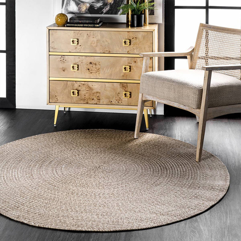 Lisslune | Stylish Multicolor Solid Carpet Polypropylene Cottage Carpet Stain Resistant Non-Slip Back Washable Carpet for Seating Area