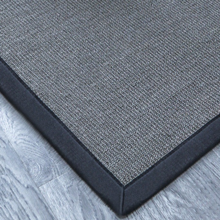 Lisslune | Multicolor Plain Mat Rug Sisal Woven Lodge Rug Non-Slip Backing Stain Resistant Machine Washable Area Carpet for Room