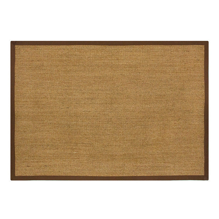 Lisslune | Japanese Style Rustic Carpet Multicolored Simple Carpet Washable Stain Resistant Non-Slip Underlay Carpet for Bedroom
