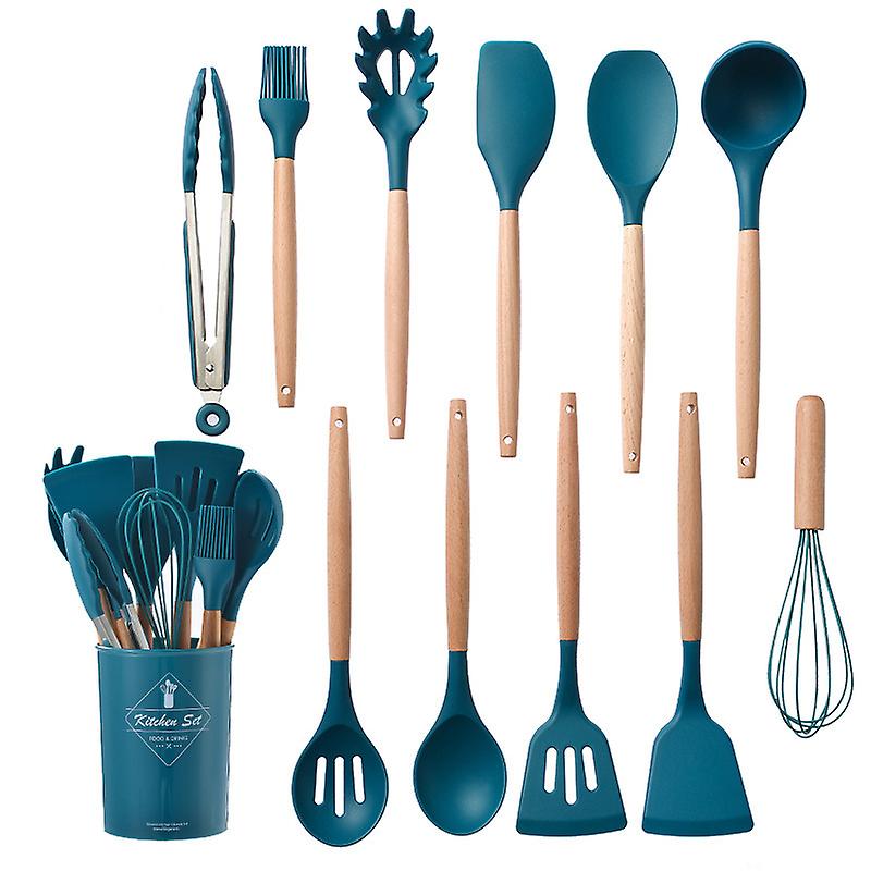 Lisslune | 12-piece Silicone Cookware Set