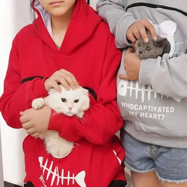 Lisslune | Cat Lovers Hoodie Cuddle Pouch