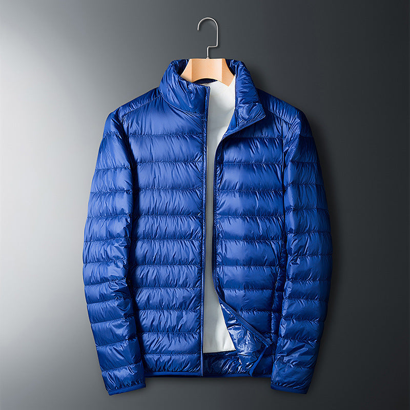 Men's Lightly Padded Quilted Jacket Lisslune