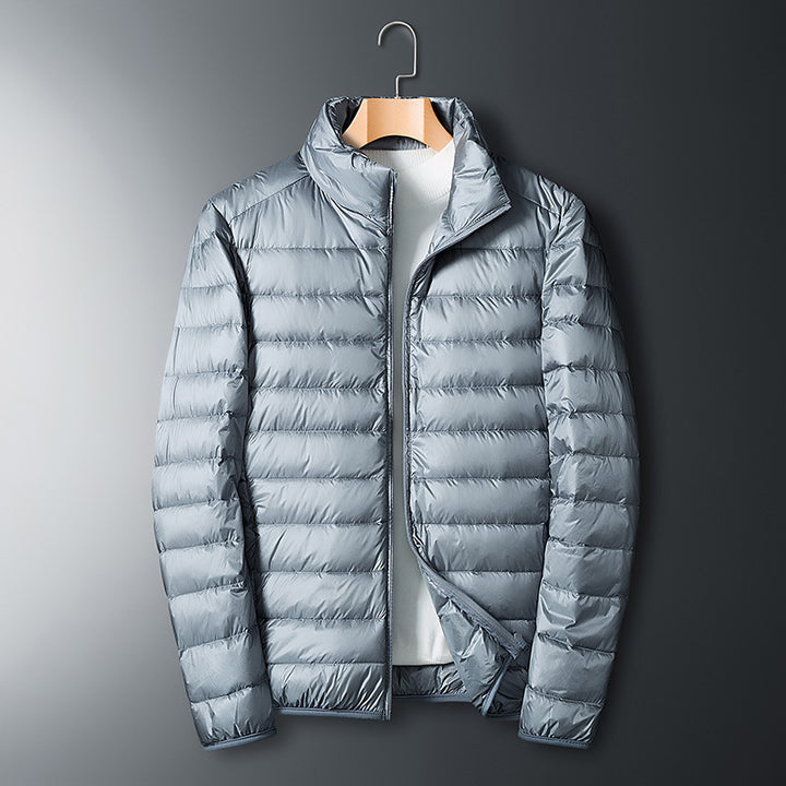 Men's Lightly Padded Quilted Jacket Lisslune