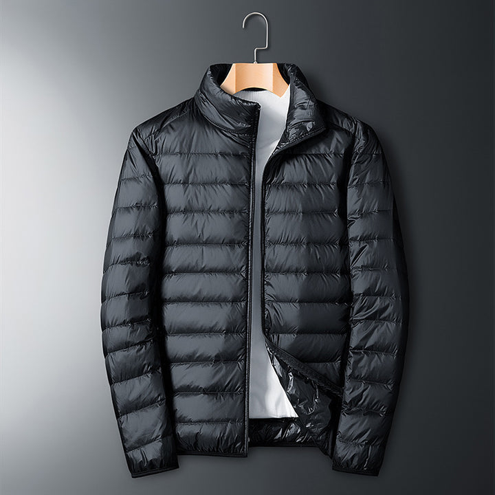 Men's Lightly Padded Quilted Jacket Lisslune
