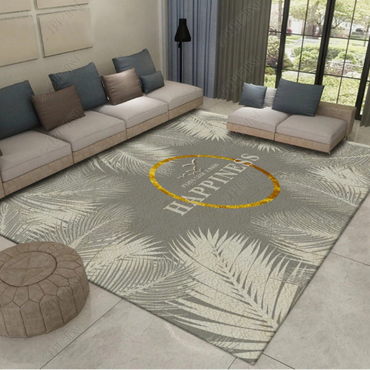 Lisslune | Multicolor Asia Indoor Rug Synthetic 3D Pattern Carpet Washable Stain Resistant Nonslip Underlay Rug for Large Room