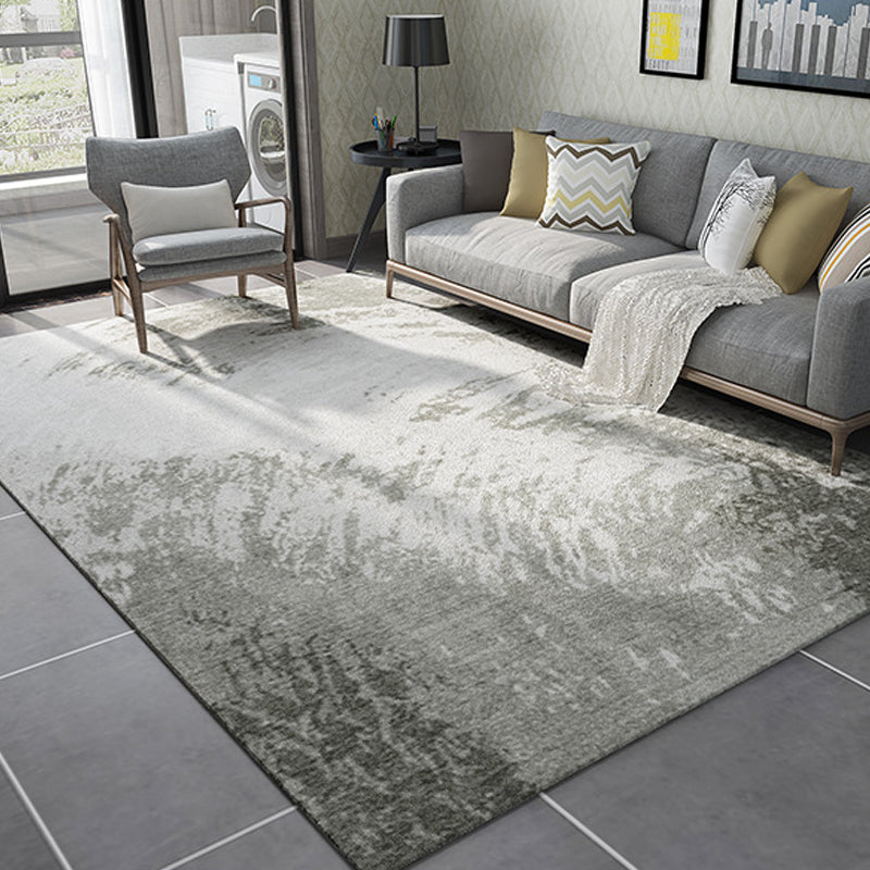 Lisslune | Cyberpunk Abstract Lines Print Rug Multi-Color Polypropylene Rug Stain Resistant Anti-Slip Pet Friendly Carpet for Home